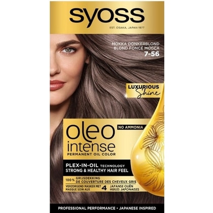 Syoss Haarverf Oleo Intense – 7-56 Mokka Donkerblond 5410091767493