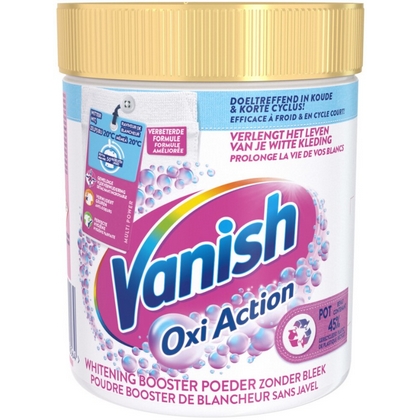 Vanish Oxi Action Poeder – Whitening 530 gr 8720065008064