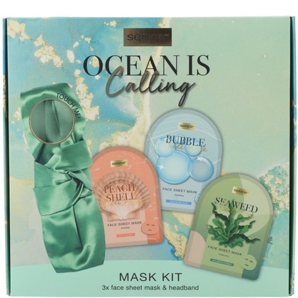 Geschenk Sence – Gezichtsmasker Kit – Ocean 4 stuks
