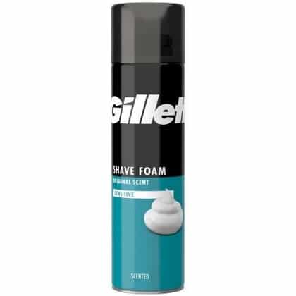 Gillette Scheerschuim – Sensitive Skin 200 ml 7702018980932