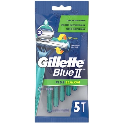 Gillette Wegwerpmesjes Men – Blue2 Plus Slalom 5 st. 7702018466726