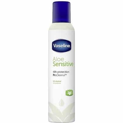 Vaseline Deospray – Aloë Sensitive 250 ml. 8886467000799