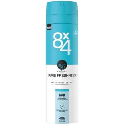 8 x 4 Deospray Men – No.19 Pure Freshness 150 ml. 4006000010236