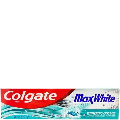 Colgate Tandpasta – Max White Whitening Crystals 100 ml. 6920354824845
