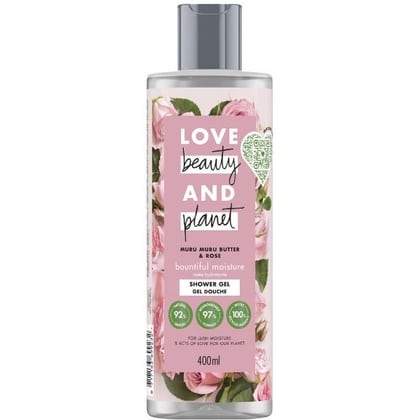 Love Beauty & Planet Shampoo – Muru Muru Butter & Rose 400 ml 8717163699232