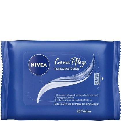 Nivea Gezicht – Reinigingsdoekjes Creme Care 25 doekjes 4005900877437