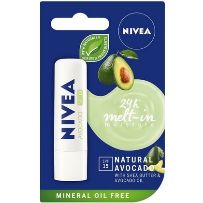 Nivea Lippenbalsem – Natural Avocado 5,5 ml 9005800332390