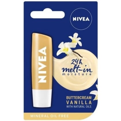 Nivea Lippenbalsem – Vanille 5,5 ml. 5900017058412