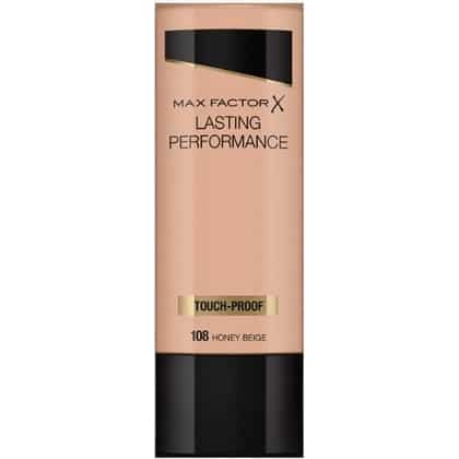 Max Factor Foundation – Lasting Performance Touch-Proof Nr. 108 Honey Beige 35 ml. 50683321