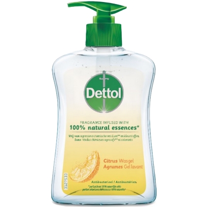 Dettol Handzeep Pompje – Citrus 250 ml. 5410036306437