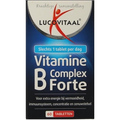 Lucovitaal B Vitamine Complex Forte – 60 tabletten 8713713041087