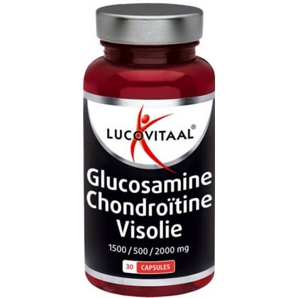 Lucovitaal Glucosamine Chondroitine Visolie – 30 caps 8713713041148