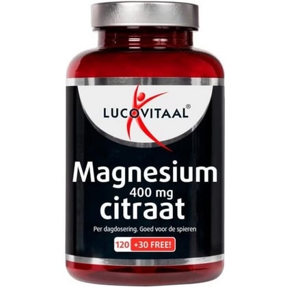 Lucovitaal Magnesium Citraat 400mg – 150 tabletten 8713713042060