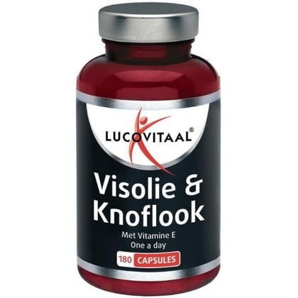 Lucovitaal Visolie & Knoflook – 180 caps 8713713021515
