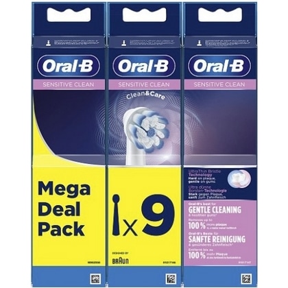 Oral-B Opzetborstels – Sensitive Clean 9 stuks 4210201325239
