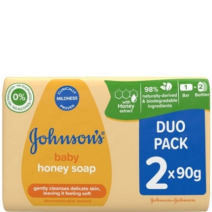 Johnson’s Baby Zeep – Honey 2 x 90 gr. 3574661642864