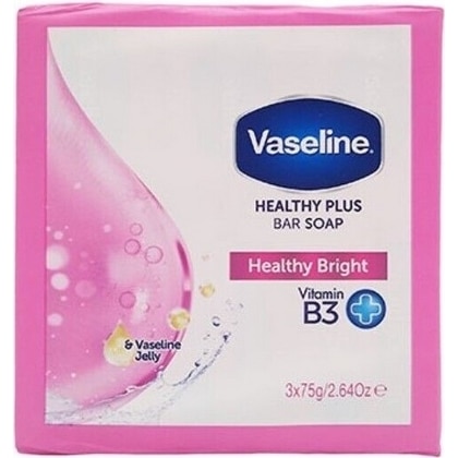 Vaseline Zeepblok – Healthy Bright 3 x 75 gr. 8886467060823