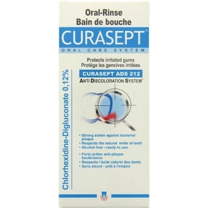 Curasept – ADS Mondspoeling 220 – 0,12% chloorhexidine 200 ml. 8056746070014