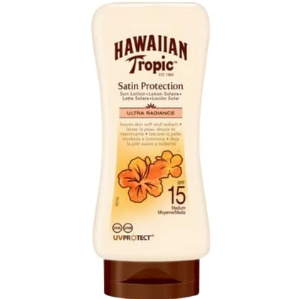 Hawaiian Tropic Zonnebrand – Protect & Hydrate SPF 15 180 ml. 5099821129095