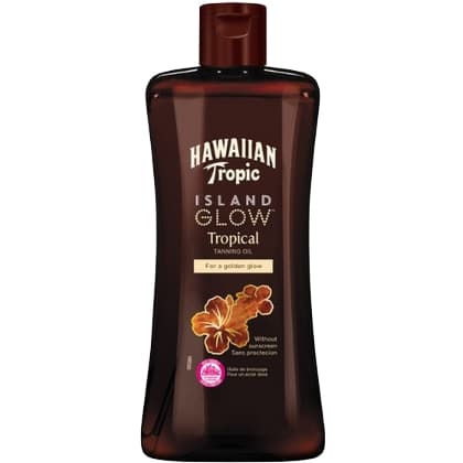 Hawaiian Tropic Zonnebrand – Tropic Island Glow Oil 200 ml. 5099821002268