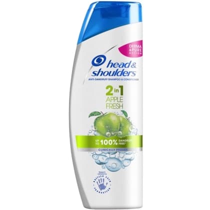 Head & Shoulders Shampoo – Apple Fresh 2 in 1 400 ml. 8006540810804