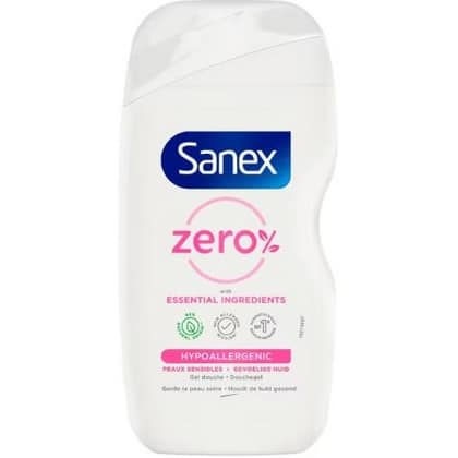 Sanex Douchegel – Zero % Sensitive Huid 400 ml. 8718951573062