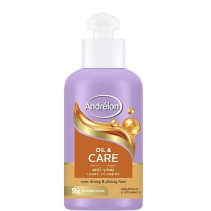 Andrelon Haarcreme - Oil & Care Leave-in 200 ml. - 8720181645402