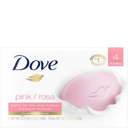 Dove Zeep – Pink 4 x 90 gr. 8710908565250