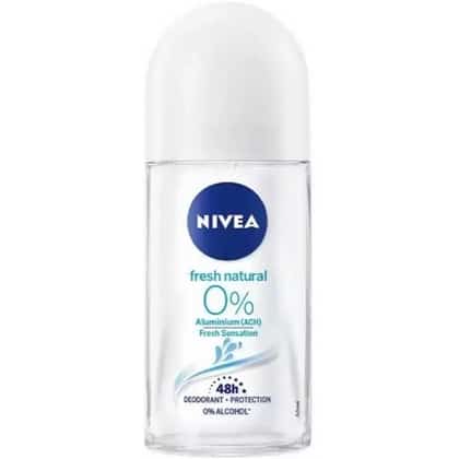 Nivea Deo Roll-on – Fresh Natural 0% 50 ml 4005900639554