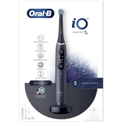 Oral-B Elektrische Tandenborstel – iO series 7n Black Onyx + 1 extra refill 4210201408505