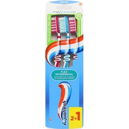 Aquafresh Tandpasta – Flex Interdental Medium 2+1 st. 5054563926296