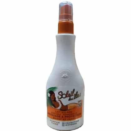 Soleil des Iles Zonnebrand melk Bronzage & Protection F30 150 ml - 3760322050097