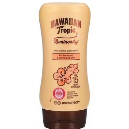 Hawaiian Tropic Zonnebrand – Luminosity SPF 15 180 ml. - 5099821048976
