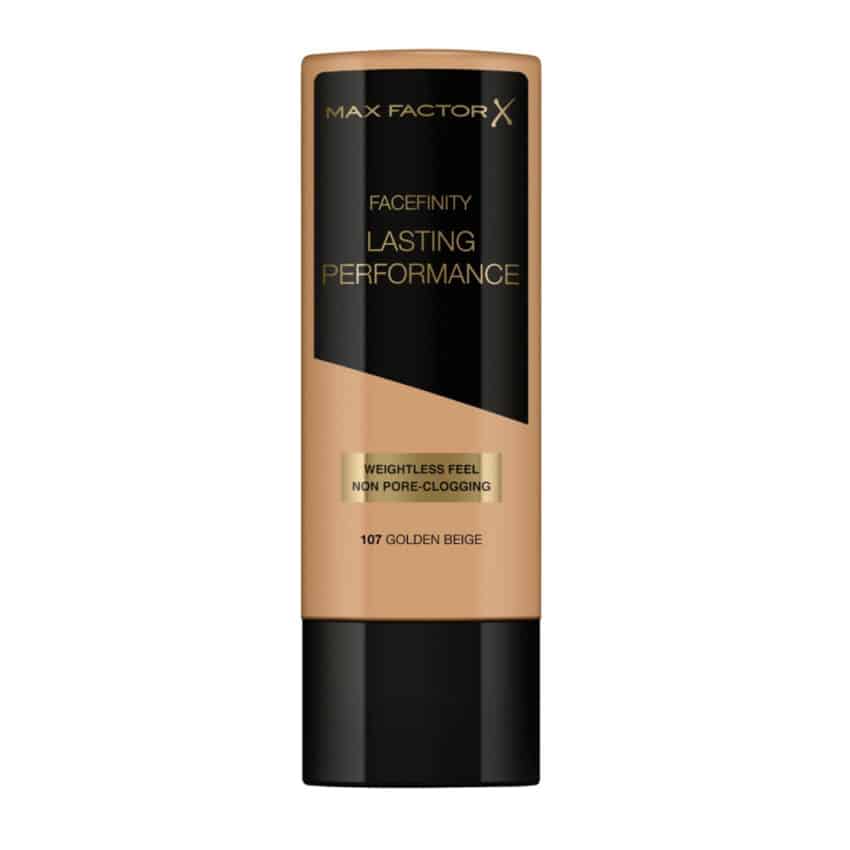 Max Factor Foundation - Lasting Performance Touch-Proof Nr. 107 Gold Beige 35 ml. - 3616301254577