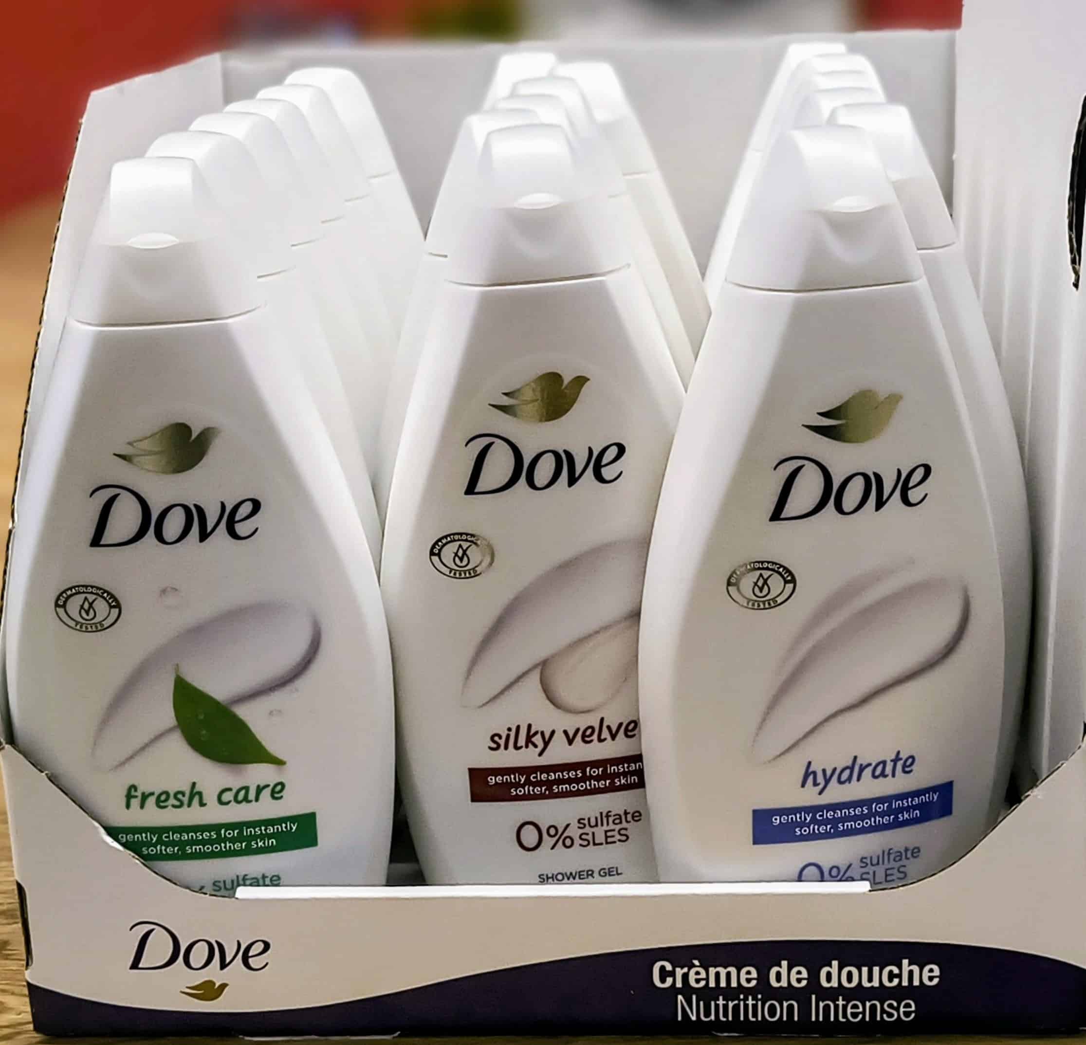 Dove Douchegel - 450ml Mixdoos 18 stuks - 8721201991684