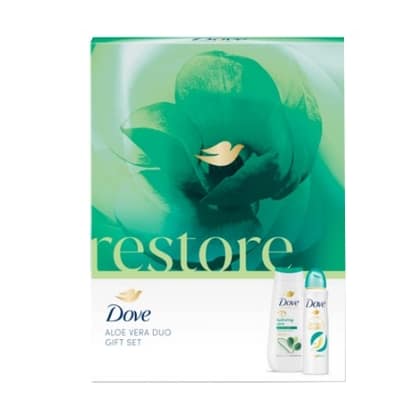 Geschenk Dove - Aloe Vera Douche 250 ml, Deo 150 ml. - 8720182956460