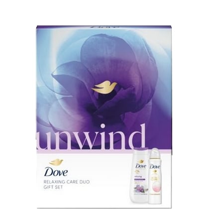 Geschenk Dove - Relaxing Care Duo Douche 225 ml, Deo 150 ml. - 8720182949080