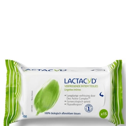 Lactacyd Tissues - Verfrissend 15 stuks. - 5391520944604