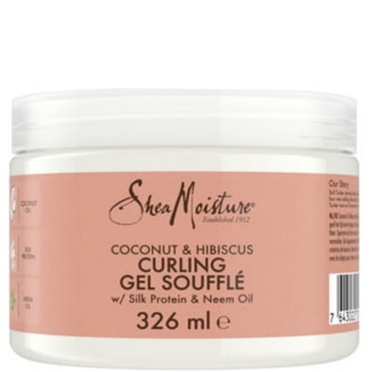 Shea Moisture - Coconut & Hibiscus Curling Gel Soufflé 326 ml. -7643022210434