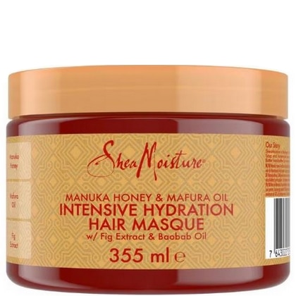 Shea Moisture Masker - Manuka Honey & Mafura Oil Intensive Hydration 355 ml. - 7643022209094