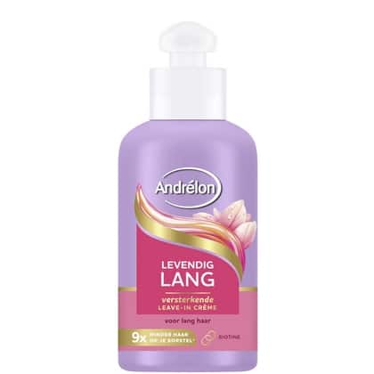 Andrelon Haarcreme - Levendig Lang Leave-in 200 ml. - 8720181645396