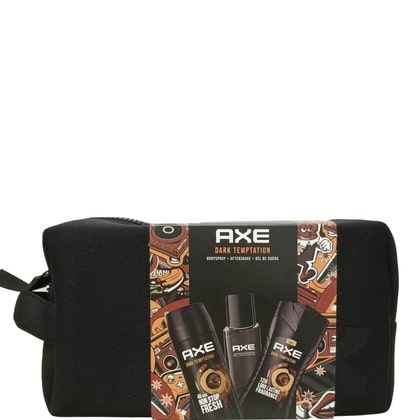 Geschenk Axe - Dark Temptation (Deospray 150 ml, Aftershave 100 ml, Douche 250 ml) - 8720182989277