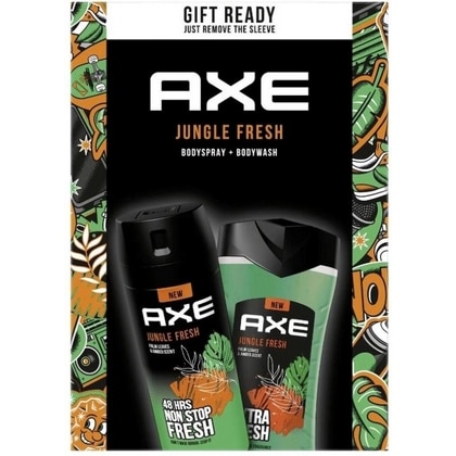 Geschenk Axe - Jungle Fresh ( Deospray 150 ml & Douche 250 ml). - 8720182854926