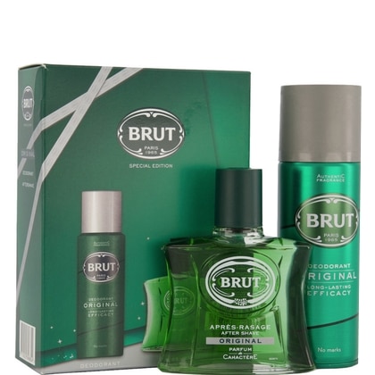 Geschenk Brut – Original Deospray 100ml. + Original Aftersave 100ml - 8710522646854