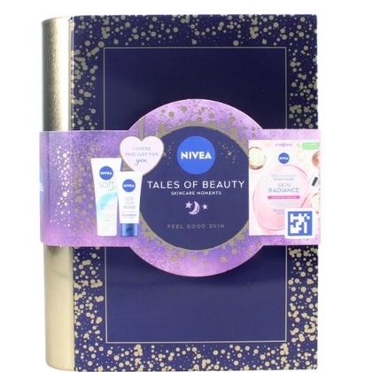 Geschenk Nivea Tales Of Beauty - Soft Moisturising Cream 75 ml, Sooting Moisturising Night Cream 50 ml, Radiance Face mask 1 st. - 5025970016191