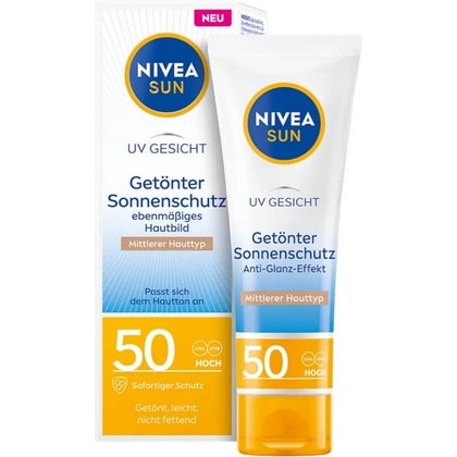 Nivea Zonnebrand – Gezicht F50 50 ml. - 4005900998125