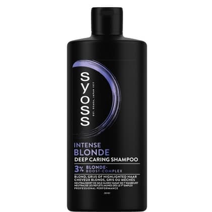 Syoss Shampoo - Intense Blond 440 ml. - 5410091775506