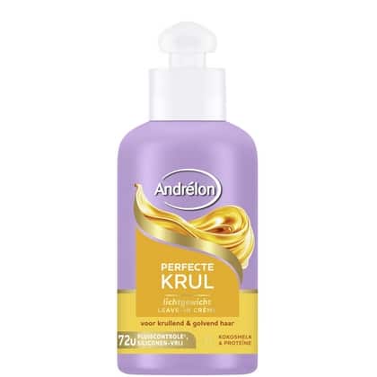 Andrelon Haarcreme - Perfecte Krul Lichtgewicht Leave-in 200 ml. - 8720181645372