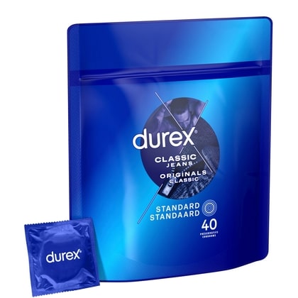 Durex Condooms – Originals Classic Natural 40 stuks