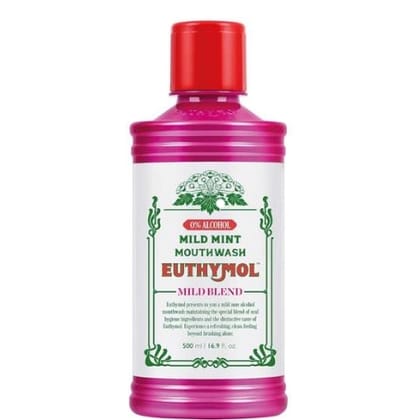 Euthymol Mondwater - Mild Mint 500 ml. - 8801051294460